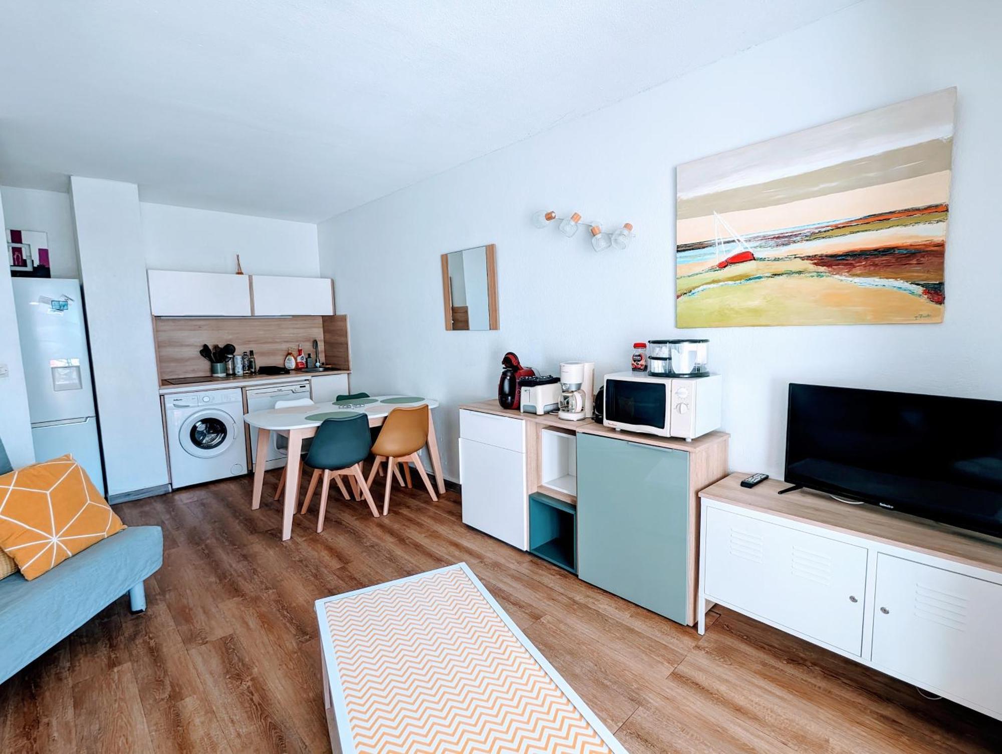 T3 Climatise Avec Piscine Et Vue Sur Mer Sète Exterior foto